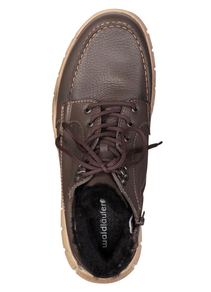 Waldl&auml;ufer, gevoerde herenlaarzen, winterschoenen, breedte H, met lamsvacht 