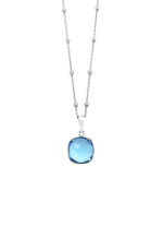 Stralende hanger met stijlvolle ketting 