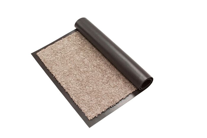 Vuilvangmat met antislip achterkant BEIGE