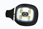 Modieuze hoed met ge&iuml;ntegreerde, afneembare LED-lamp 