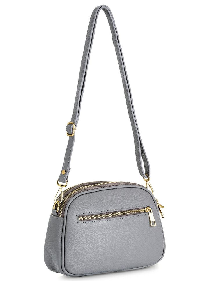 Laurina, tas, dames, met afneembare schouderband GRIJS