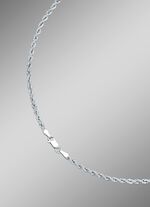 Stijlvolle koordketting in witgoud 