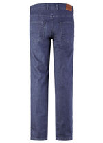 "Francesco Botti" jeans met comfortabele tailleband in 3 kleuren DONKERE JEANS