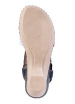 ELENA EDEN, elegante damessandalen, breedte H, met klittenbandsluiting 