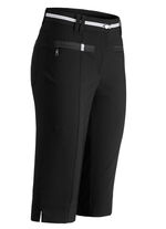 Luxueus vervaardigde bermudashort ZWART
