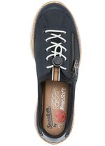 Rieker, sportieve damessneakers, met MemoSoft binnenzool DONKERBLAUW