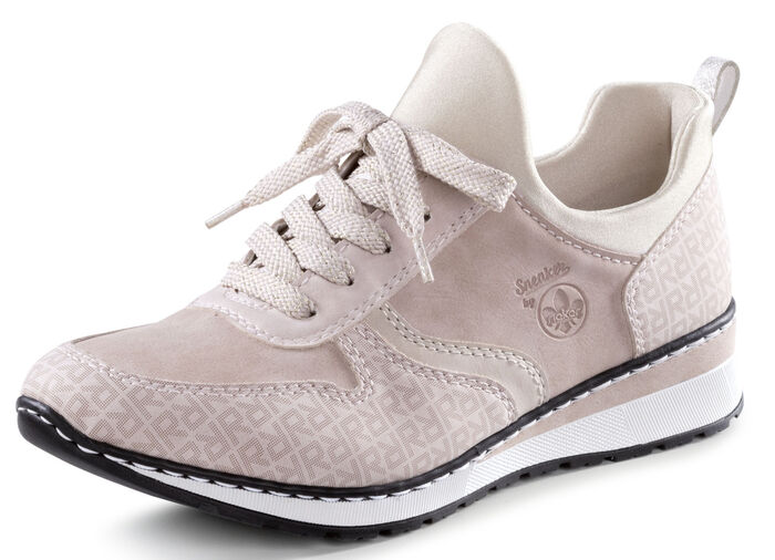 Rieker sneakers met decoratieve vetersluiting POEDERROS&Eacute;