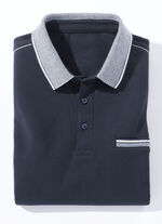 Poloshirt in 3 kleuren MARINE