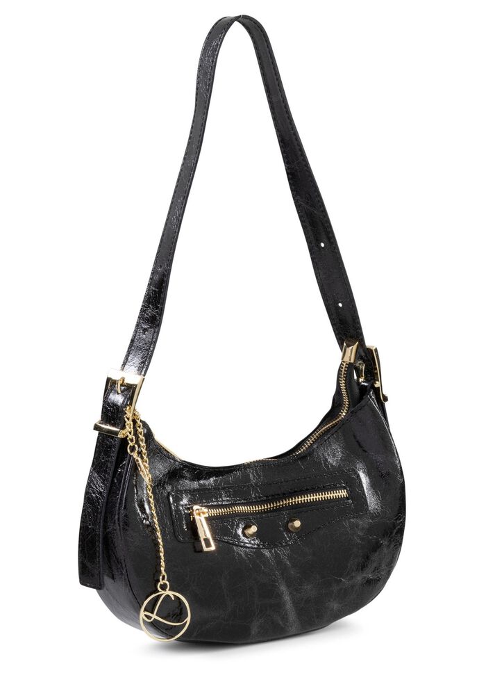 Laurina tas gemaakt van crashlak kabelleer 