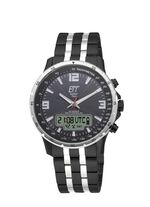 Radiogestuurd herenhorloge op zonne-energie 