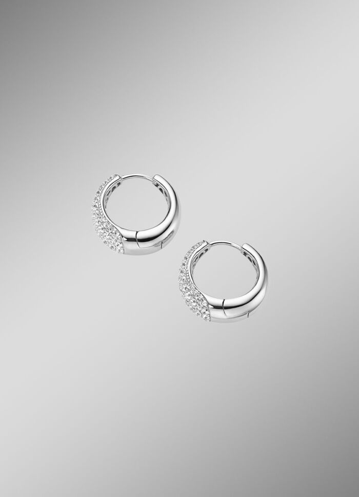 Creolen met zirkonia 