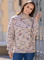 Trui met fantasiegaren 