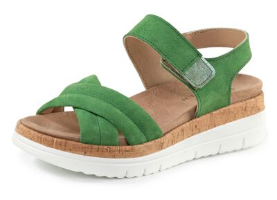 ELENA EDEN, comfortabele damessandalen, breedte H, met uitneembaar voetbed 