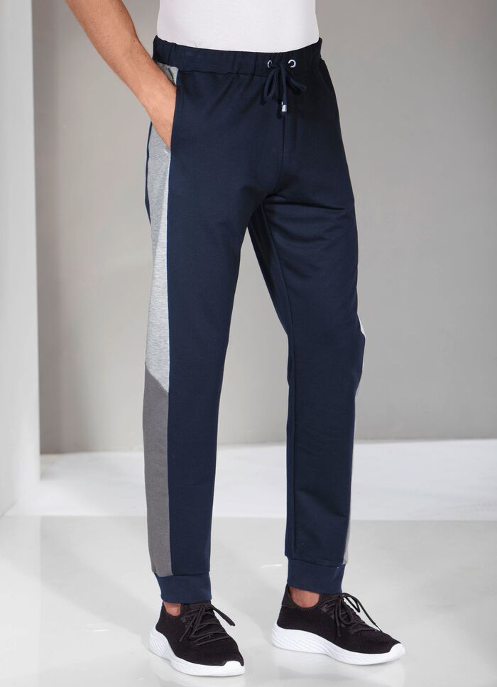Casual broek in 3 kleuren MARINE