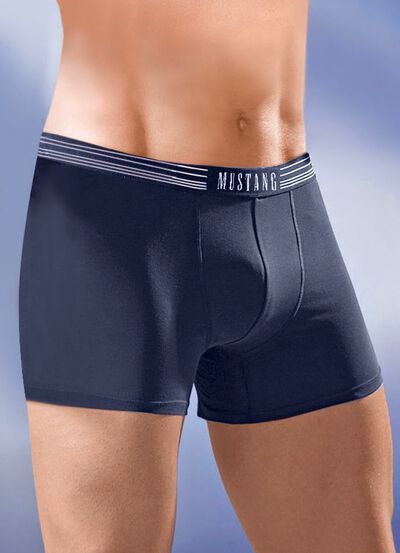 Mustang set van drie boxershorts, uni 