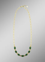 Elegantie ontmoet moderniteit – bezet met synthetisch malachiet 