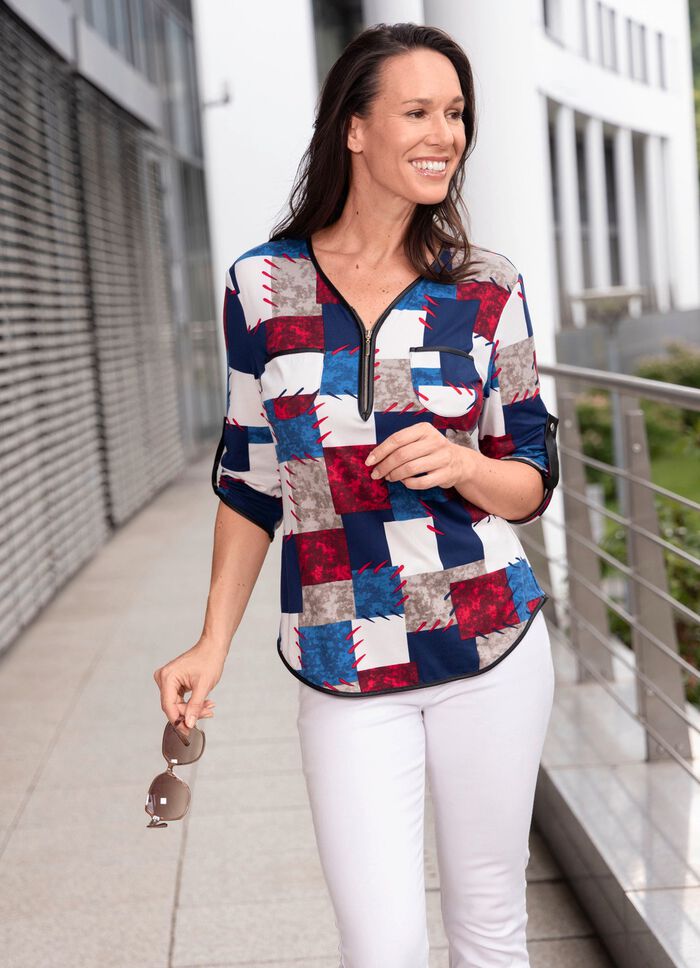 Shirt tuniek in een geweldig design 