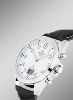 Master Time radiografisch herenhorloge met leren band 