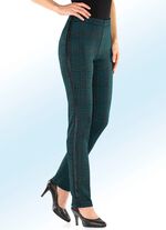 Broek met trendy ruitjesmotief 