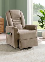 Tv-fauteuil met motor en opstahulp 