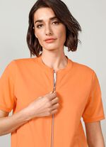 Sweatjack met geribbelde manchetten 