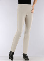 Broek met een getailleerde tailleband 