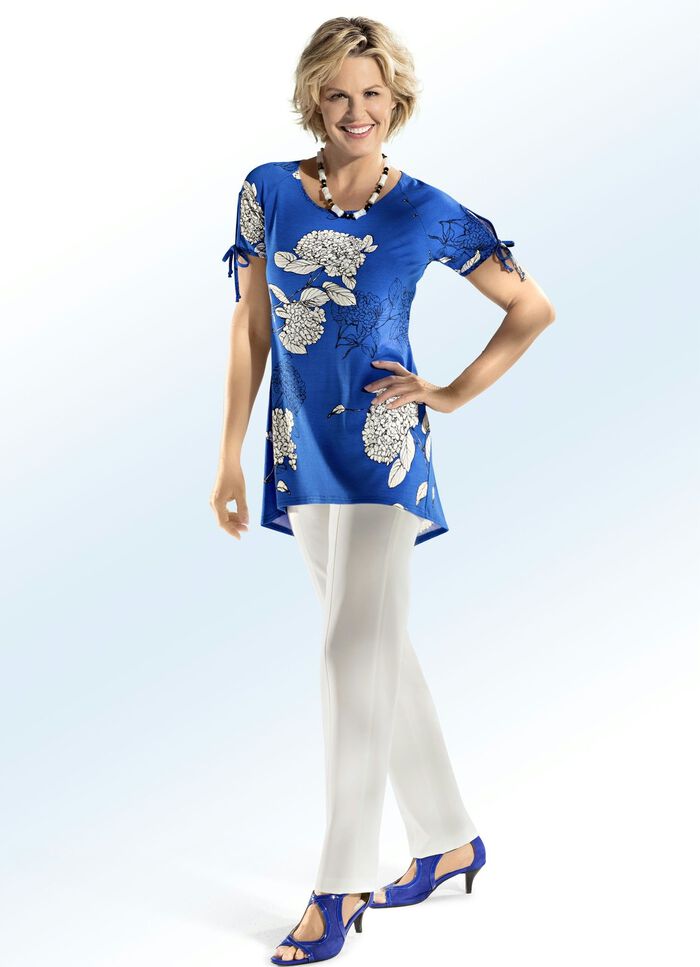 Broek met mooie biezen 