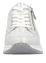 Rieker vetersneakers gemaakt van bedrukt synthetisch materiaal 