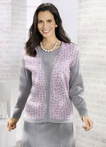 Trui in twinset-look 