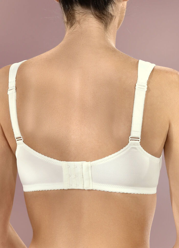 Viania set van twee beugelbeha's met elastische kant 1X SCHWARZ, 1X SEKT