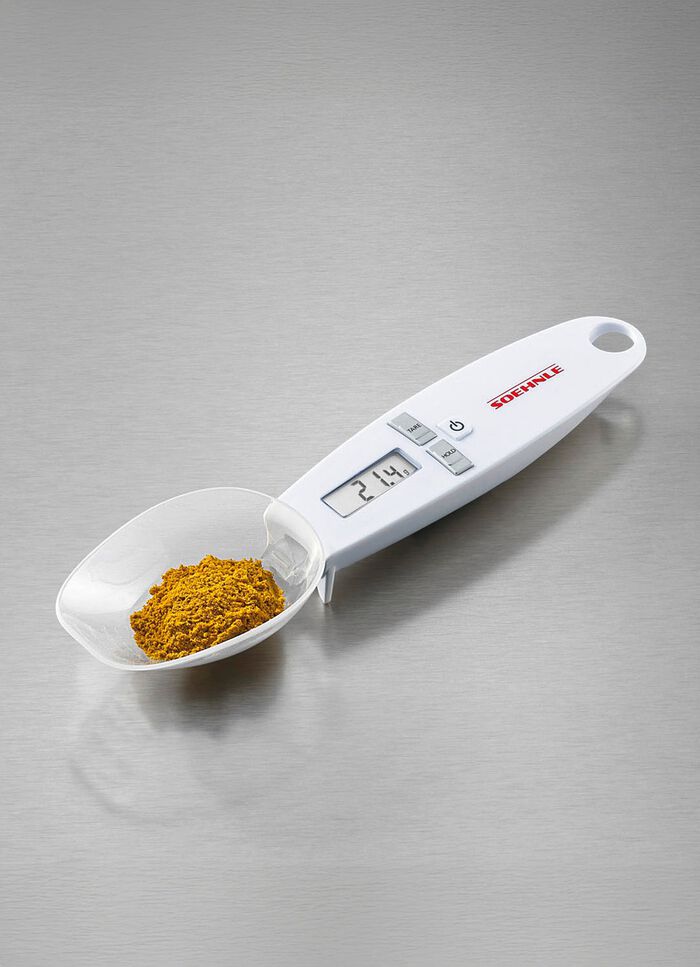 Digitale lepelweger van Soehnle 