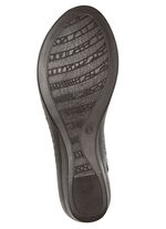 ELENA EDEN, zomerse damessandalen, breedte G, van leer JEANS