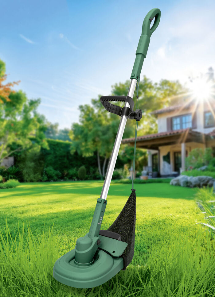 RuWi draadloze trimmer met veiligheidsnet 