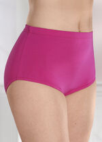 Set van vijf slips met elastische band FUCHSIA