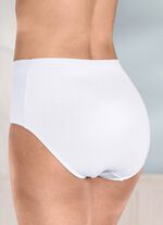 Verpakking van vier slips met decoratieve elastische tailleband 