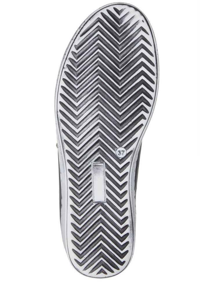 Andrea Conti sneakers met slimme contrasterende vetersluiting 