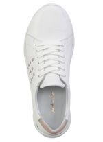 Andrea Conti veterschoen van nappaleer met contrasterende details 