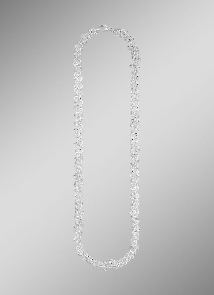 Filigraan collier in zilver 925/- fijn 