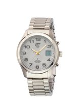 Radiogestuurd herenhorloge op zonne-energie 