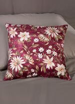 Kussensloop met fluweellook 