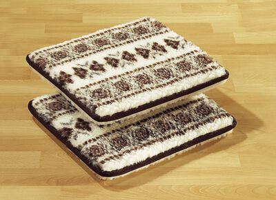 Licardo stoelkussens, set van 2, gemaakt van zuiver scheerwol 