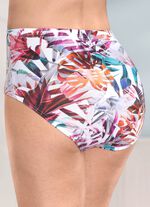 Laurina vierpack slips met kleurrijk printdesign 