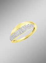Wondermooie damesring met diamanten 
