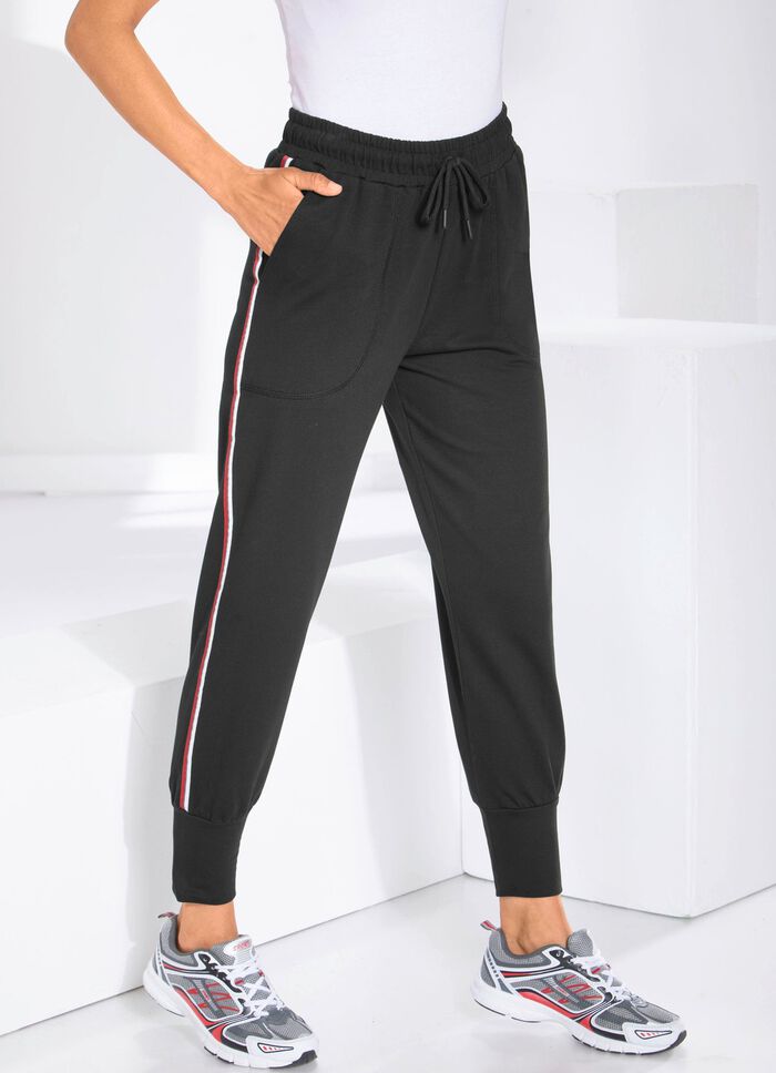 Vrijetijdsbroek van &ldquo;Plantier&rdquo; in 4 kleuren ZWART