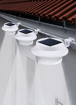 Dakrandverlichting, 3-delige set WIT