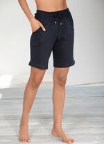 Bermuda met elastische tailleband rondom MARINE