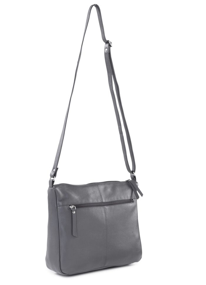 Laurina, tas, dames, met verstelbare schouderband GRIJS