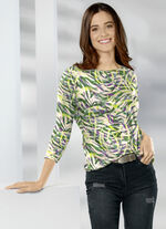 Fantastisch shirt met een modieuze platte halslijn 