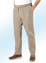 Pull-on jeans met elastische band en trekkoord in 4 kleuren 