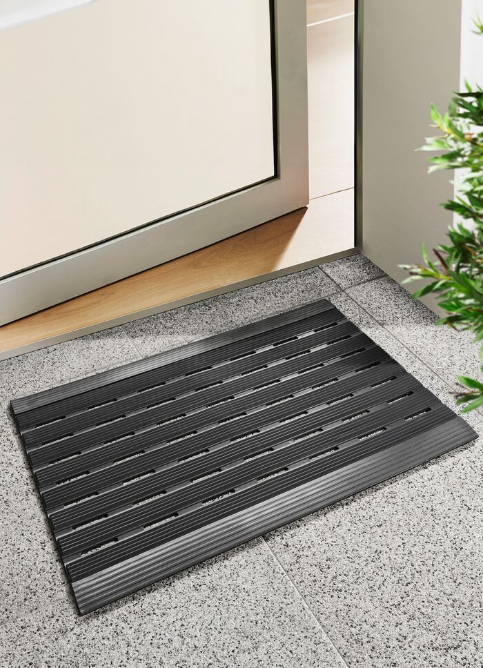 Weerbestendige rubberen deurmat 